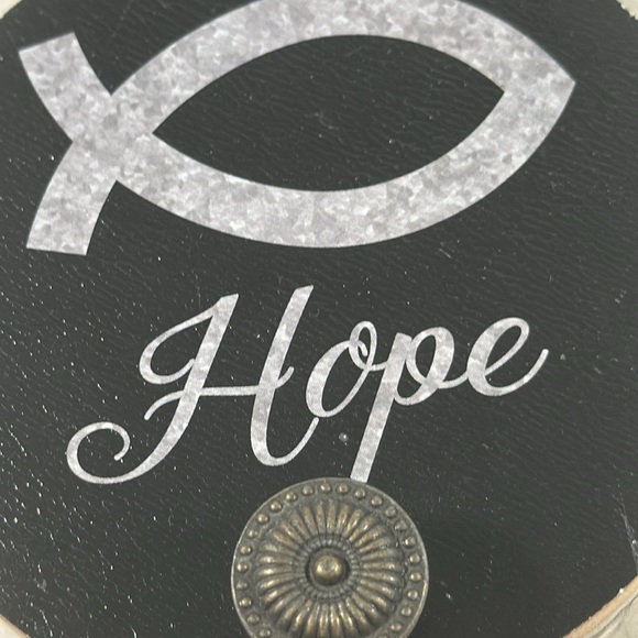Christian Hope Wall Hook Wall Hanger Home Decor NEW - Picture 5 of 9